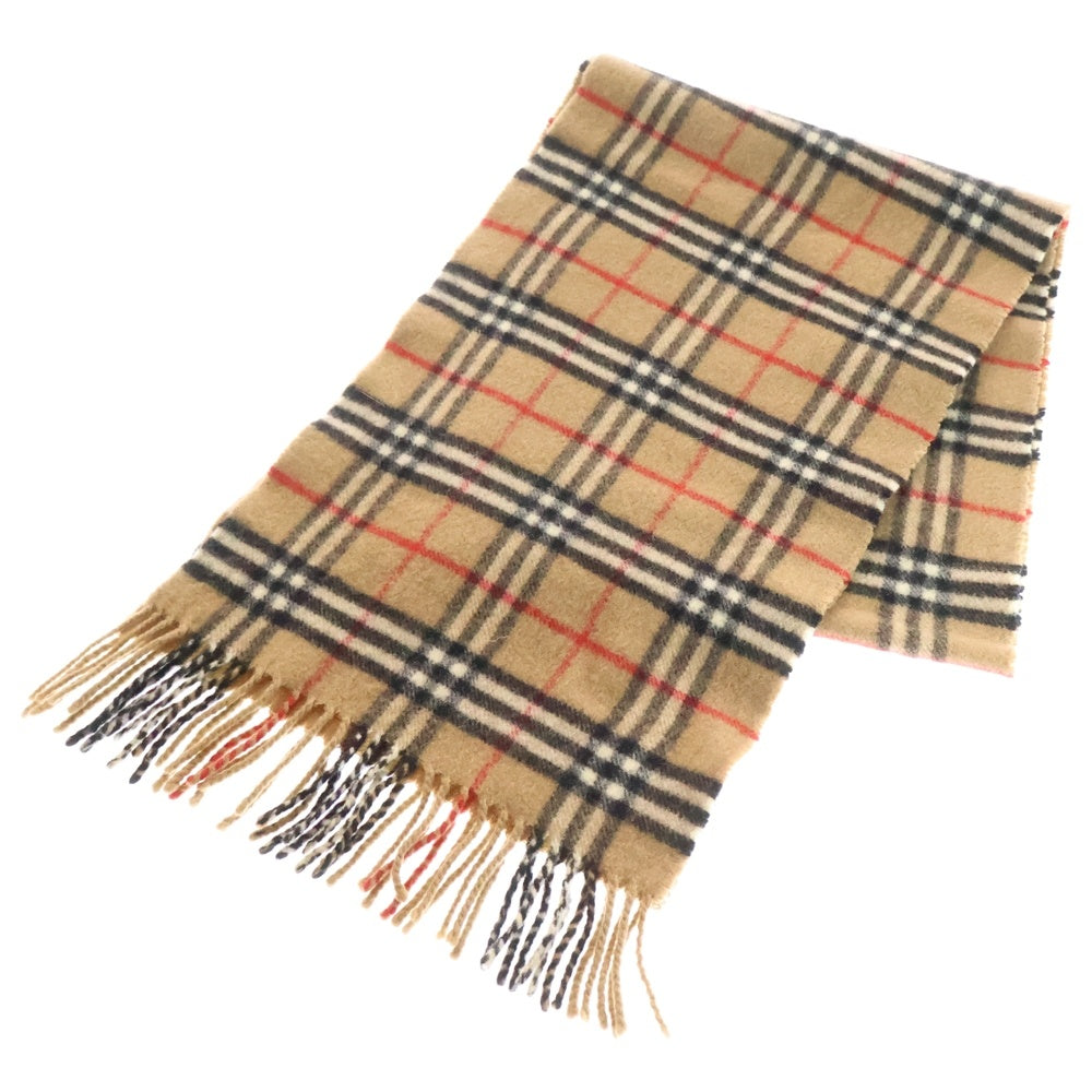 BURBERRY(バーバリー) マフラー チェック ベージュ ウール