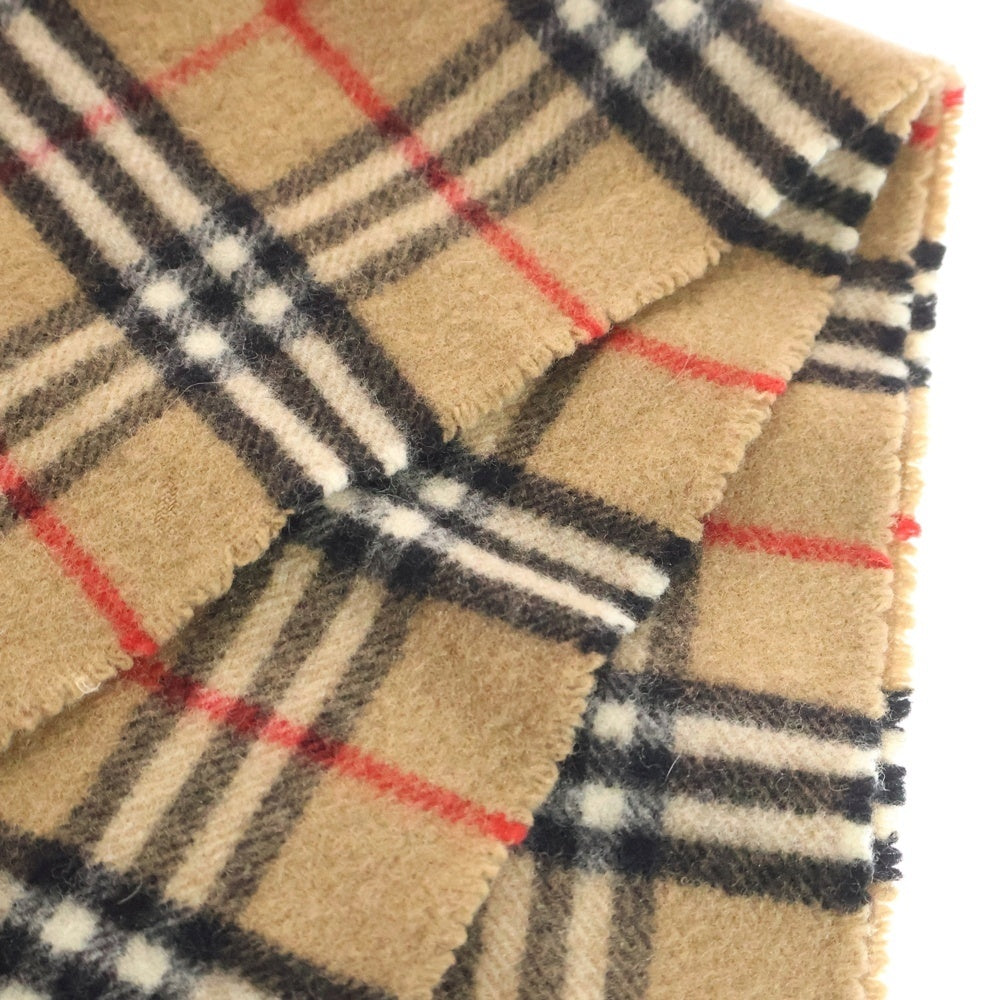 BURBERRY(バーバリー) マフラー チェック ベージュ ウール