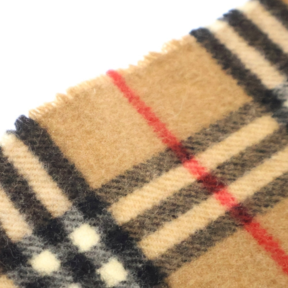 BURBERRY(バーバリー) マフラー チェック ベージュ ウール