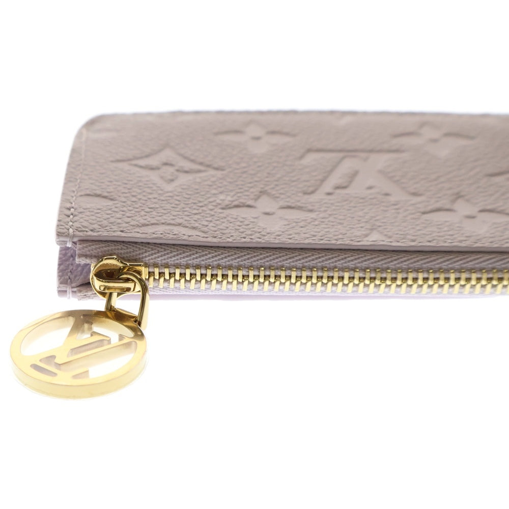 LOUIS VUITTON(ルイヴィトン) モノグラムアンプラント ポルトカルトロミー コインケース カードケース パープル レザー RFID M25700