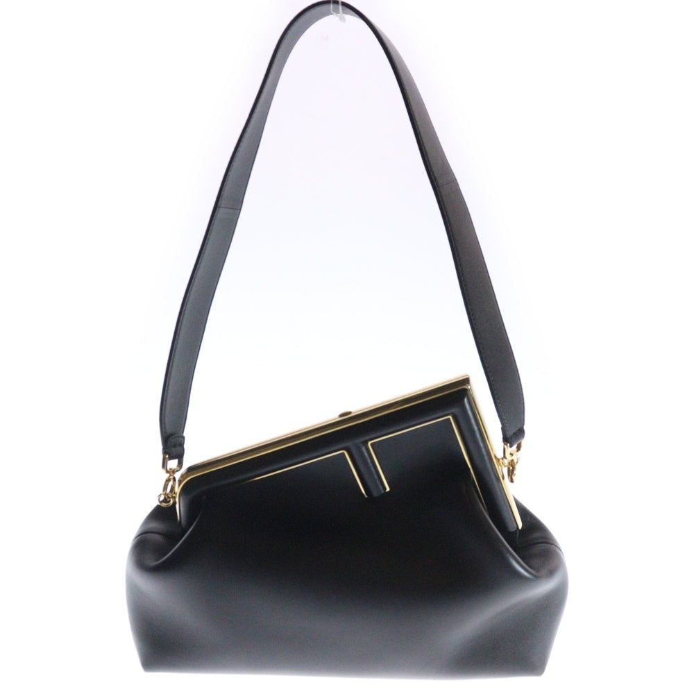 FENDI(フェンディ) ファースト ミニ GD金具 レザーワンショルダーバッグ