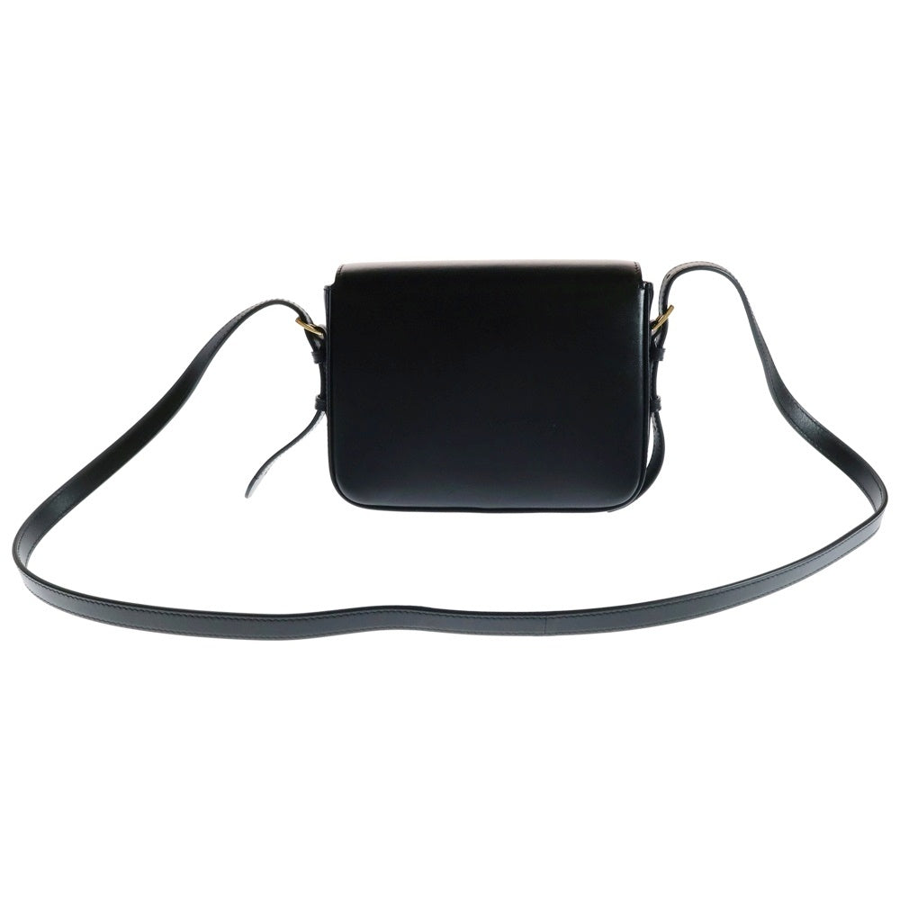 BURBERRY(バーバリー) Small Leather Grace Bag ロゴレザーショルダーバッグ ブラック 8011972