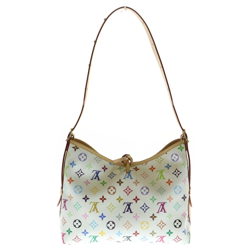 LOUIS VUITTON(ルイヴィトン) モノグラムマルチカラー キャリオール NM PM ホワイト PVC M13661 ICタイプ ワンショルダーバッグ