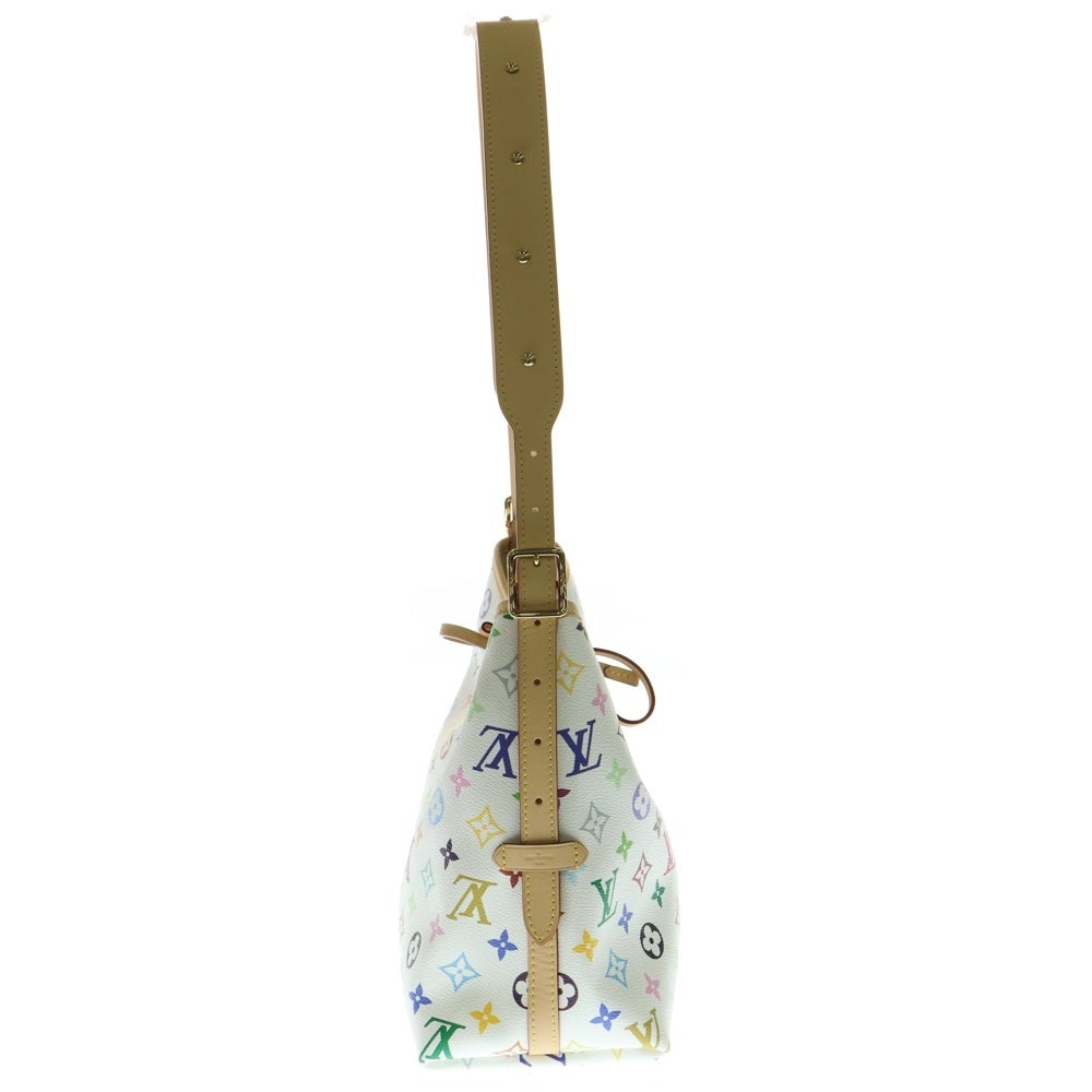 LOUIS VUITTON(ルイヴィトン) モノグラムマルチカラー キャリオール NM PM ホワイト PVC M13661 ICタイプ ワンショルダーバッグ