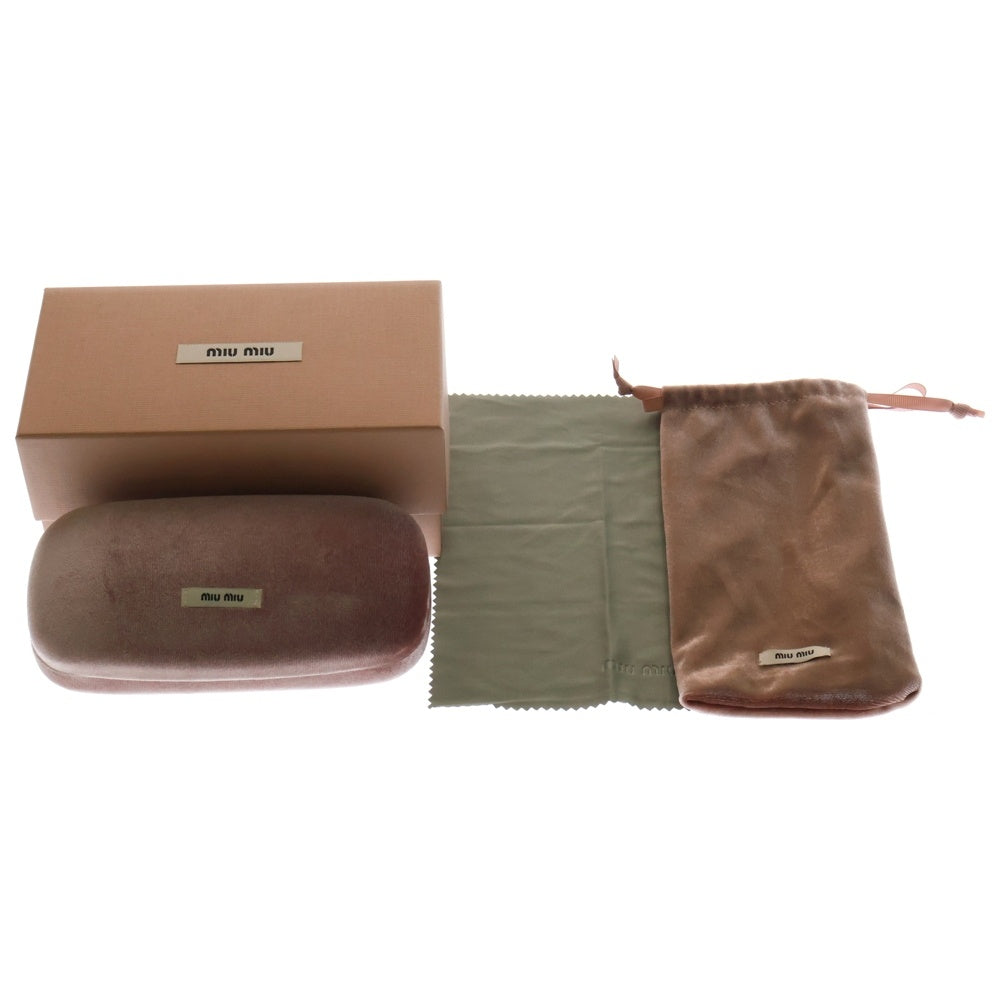 miumiu(ミュウミュウ) ロゴ サングラス グリンプス ブラック アイウェア 眼鏡 SMU10Y