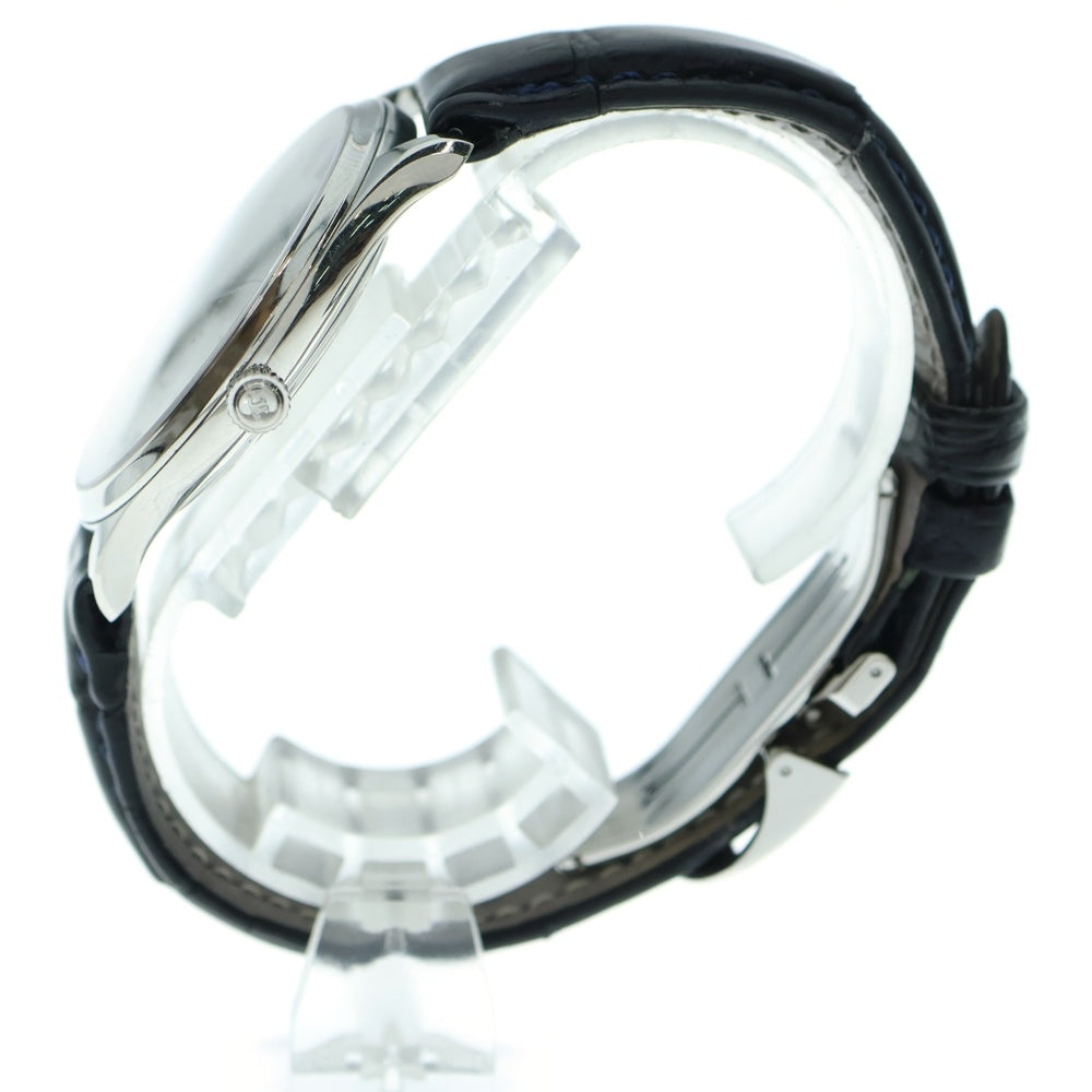 JAEGER-LECOULTRE(ジャガールクルト) 171.8.90.S マスターウルトラスリム シルバー文字盤 SS×レザー/AT ステンレス 自動巻き