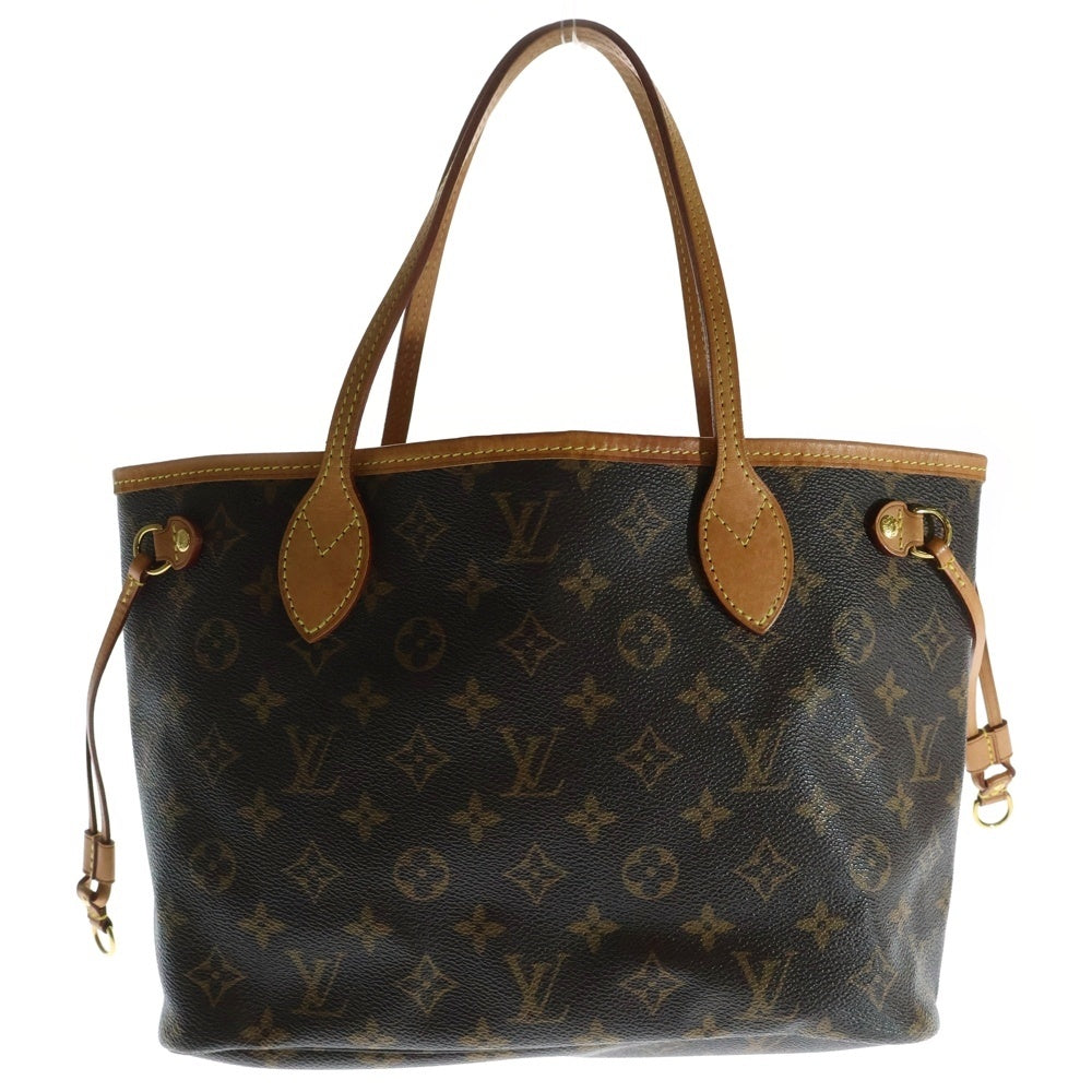 LOUIS VUITTON(ルイヴィトン) モノグラム ネヴァーフルPM ピヴォワンヌ レザーハンドバッグ ブラウン レディース M41245