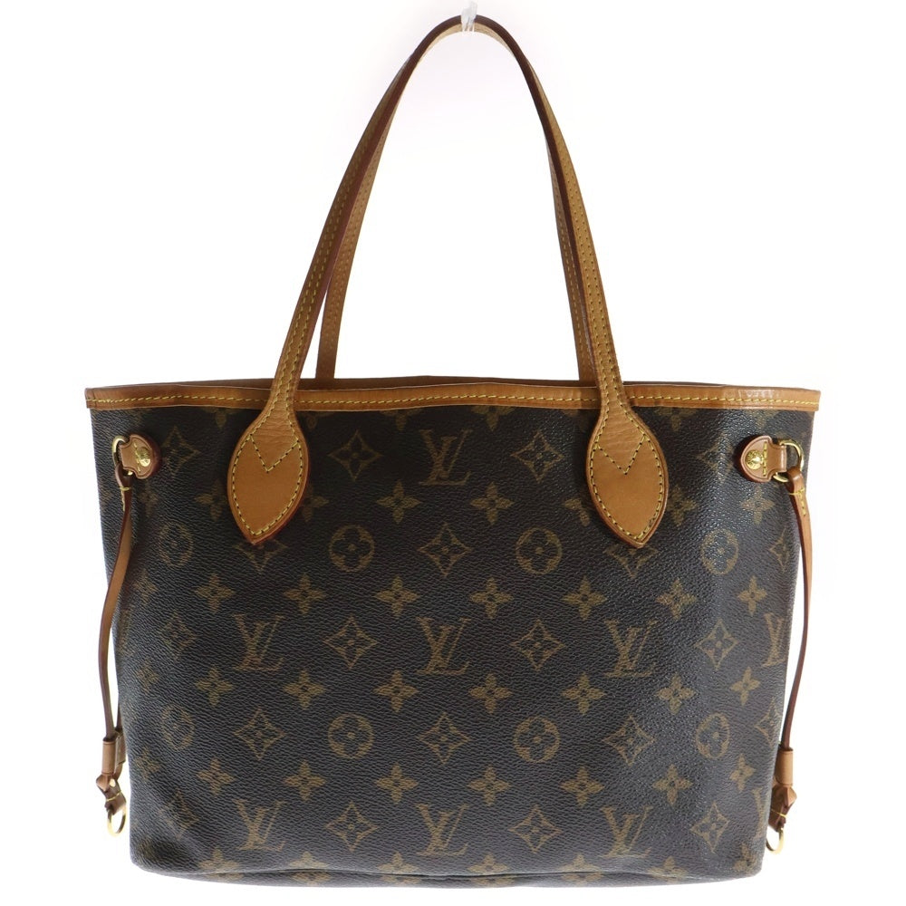 LOUIS VUITTON(ルイヴィトン) モノグラム ネヴァーフルPM ピヴォワンヌ レザーハンドバッグ ブラウン レディース M41245