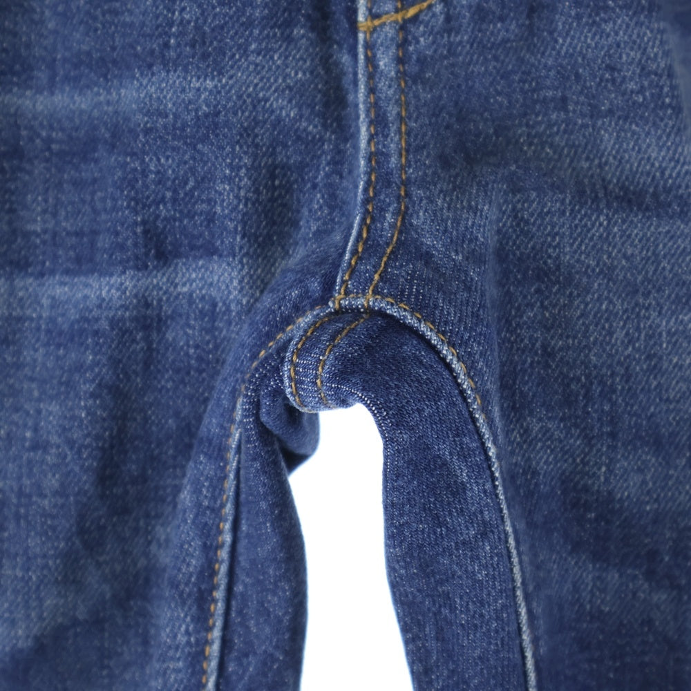 SAINT LAURENT PARIS(サンローランパリ) ダメージ加工 スリムスキニー ストレッチ デニムパンツ ジーンズ インディゴ 551401