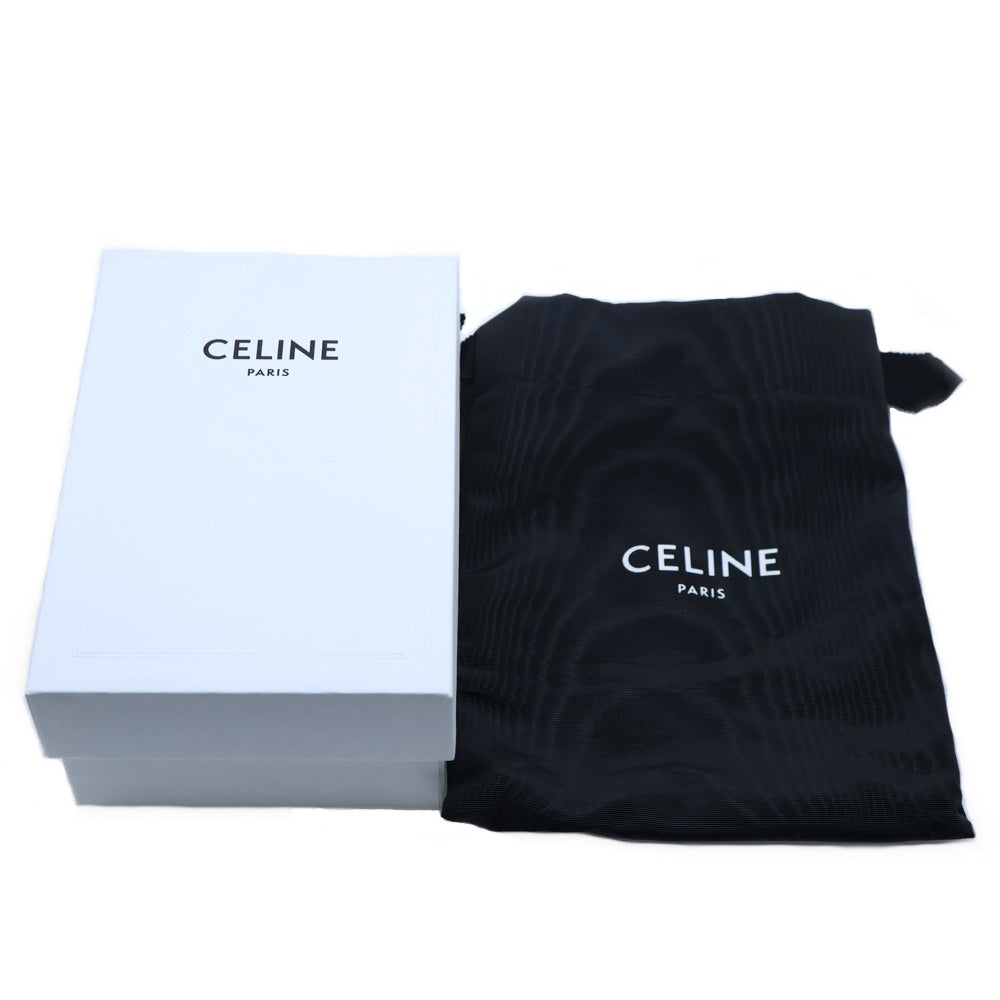 CELINE(セリーヌ) トリオンフ スモール レザーウォレット 三つ折り財布 ブラウン