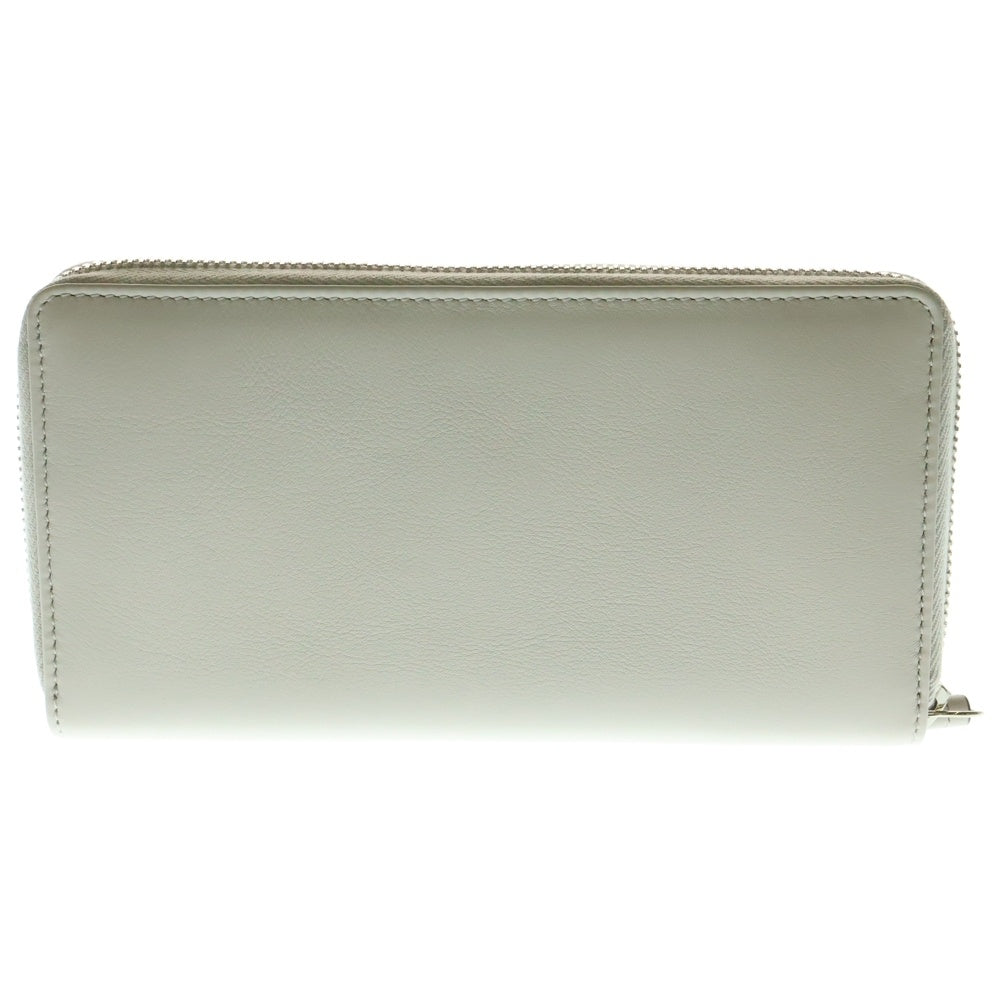 GUCCI(グッチ) GGマーモント ダブルG ジップアラウンド レザーロングウォレット ラウンドファスナー長財布 ベージュ 790057