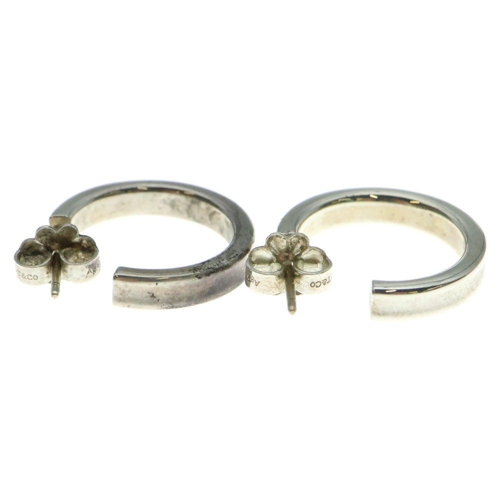TIFFANY&Co(ティファニー) 1837 ロゴ フープ ピアス シルバー