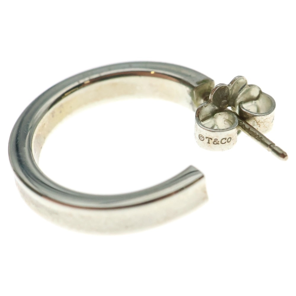 TIFFANY&Co(ティファニー) 1837 ロゴ フープ ピアス シルバー
