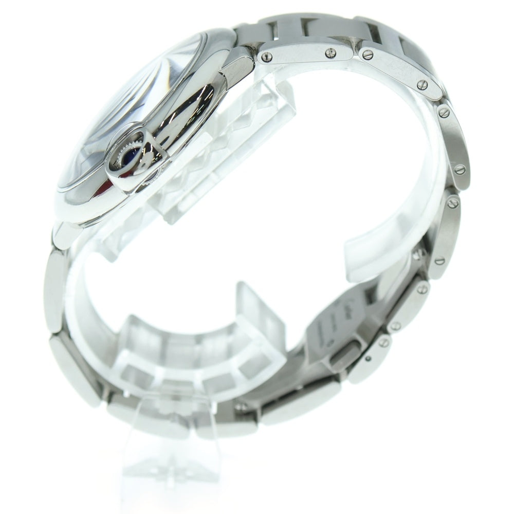 Cartier(カルティエ) WSBB0060 バロンブルー グレー文字盤 SS/AT ステンレス 自動巻き 腕時計
