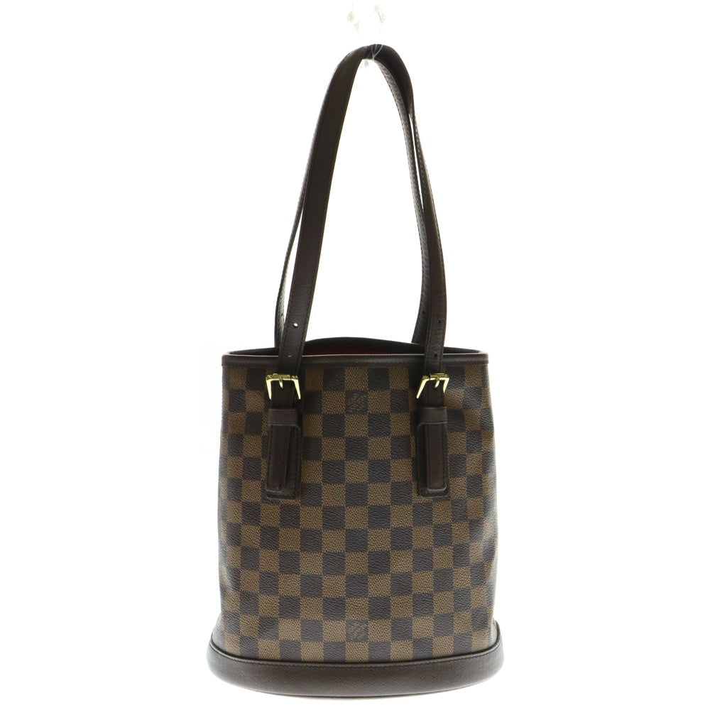 LOUIS VUITTON(ルイヴィトン) マレ ダミエ ハンド ショルダー トートバッグ ゴールド金具 ブラウン N42240