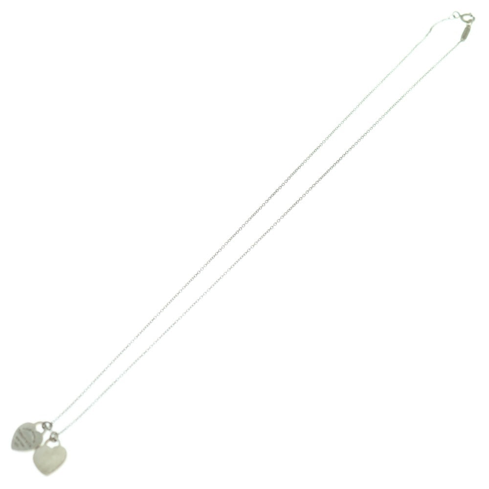 TIFFANY&Co(ティファニー) リターントゥティファニー ハートネックレス ペンダント チェーン シルバー Ag925 2.9g