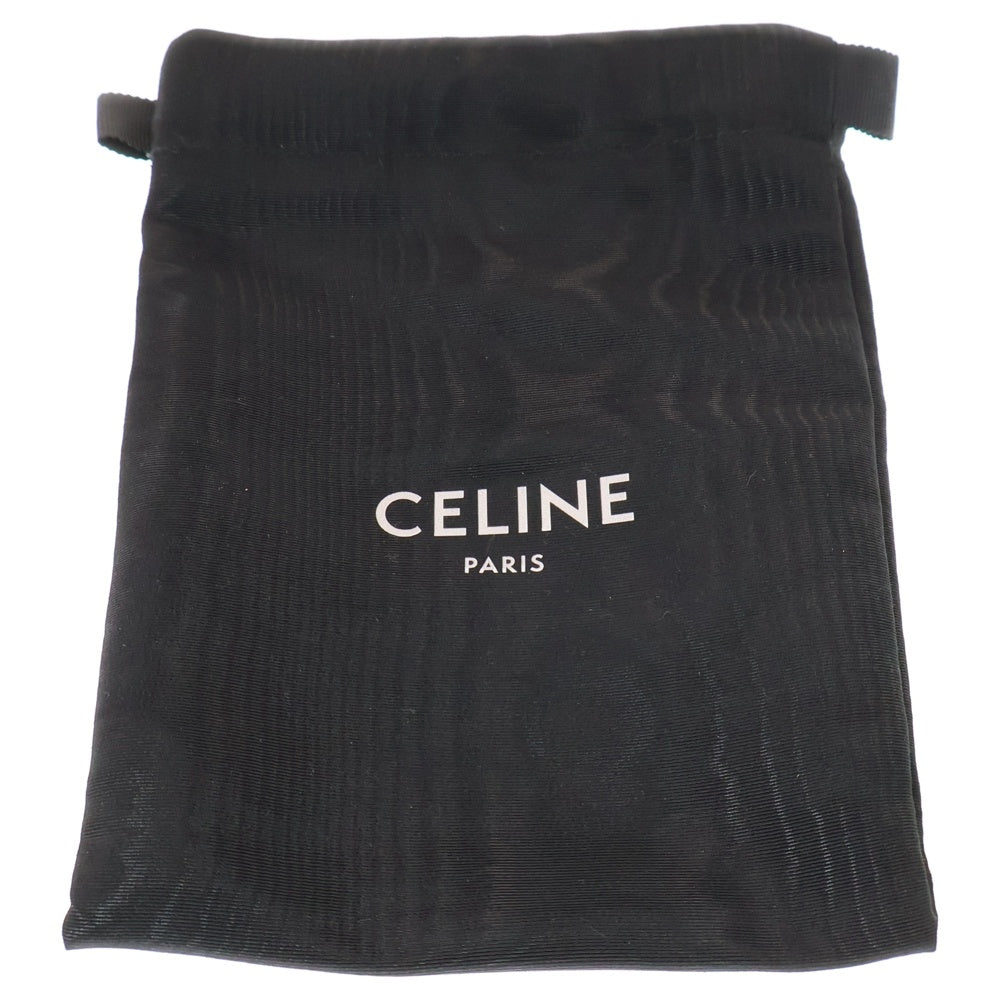 CELINE(セリーヌ) トリオンフ 三つ折り財布 コンパクトウォレット ゴールド金具 レザー ピンク