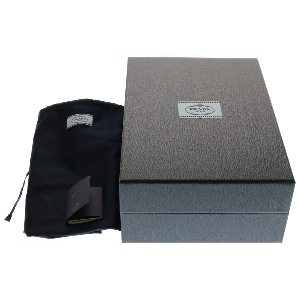 PRADA(プラダ) ワンショルダー チェーンハンドバッグ ショルダーバッグ ベロア ベルベット ブラック ゴールド金具 1BC204