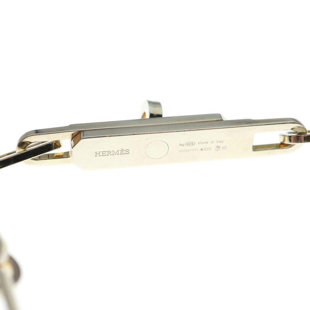 HERMES(エルメス) ケリー シェーヌMM ロングチェーンネックレス シルバー