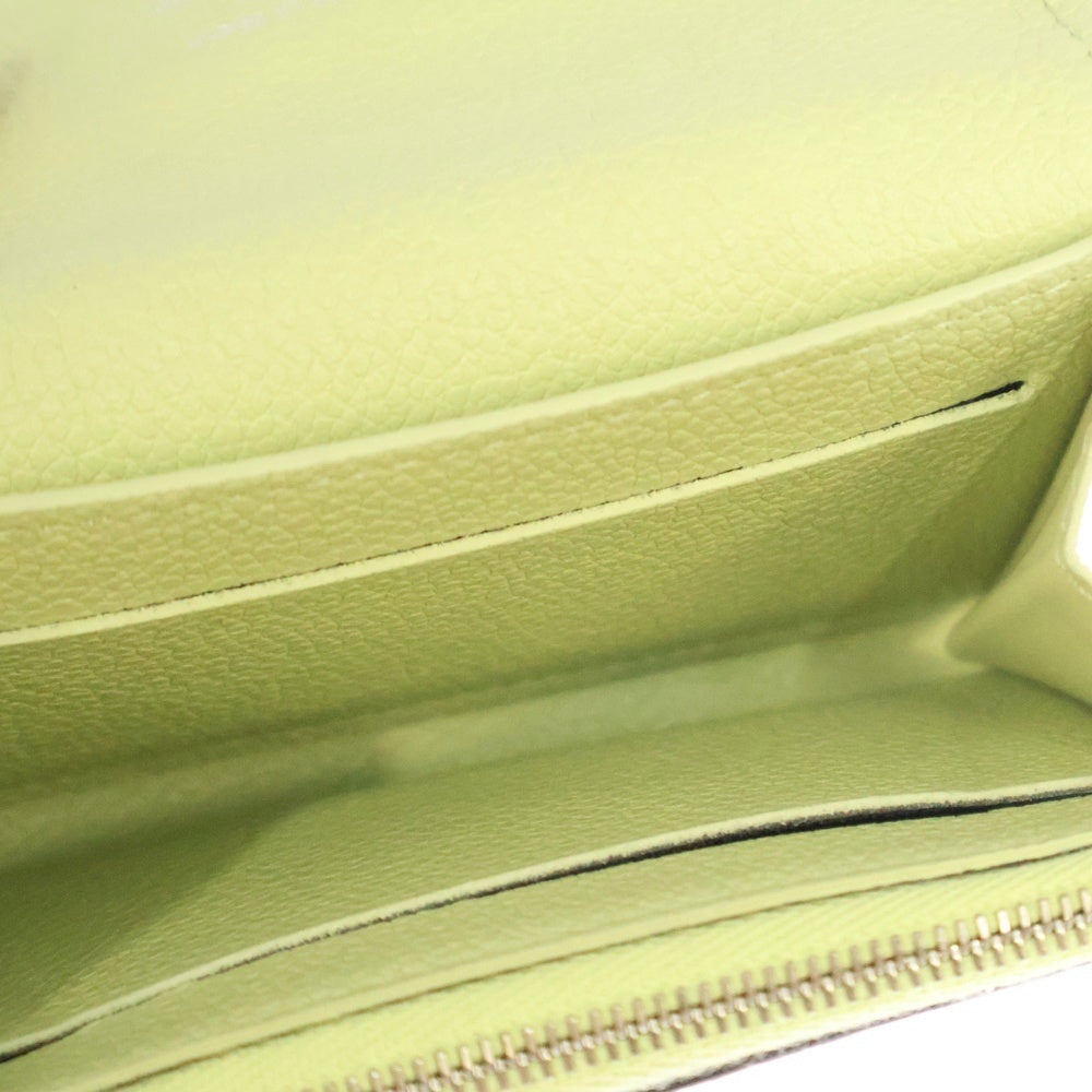 LOUIS VUITTON(ルイヴィトン) モノグラムアンプラント ポルトモネ・ロザリ ヴェール・ノト 財布 コンパクトウォレット グリーン レザー RFID M82392