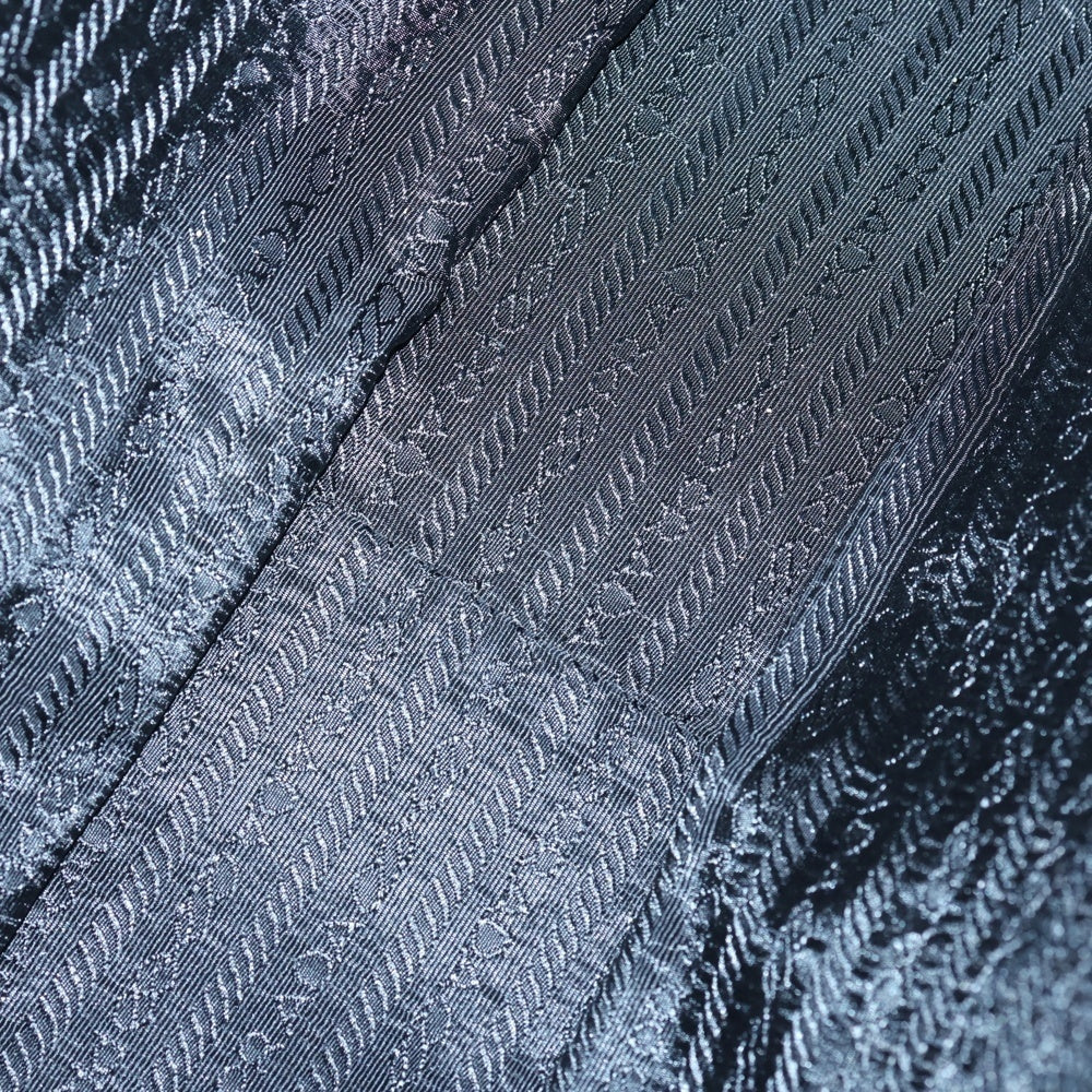 PRADA(プラダ) トライアングルロゴ テスート レザー切替ナイロンハンドバッグ ブラック レディース BL0106