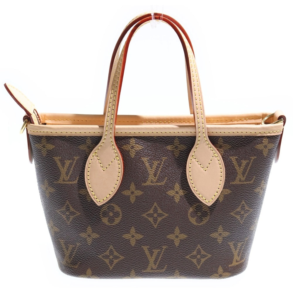 LOUIS VUITTON(ルイヴィトン) モノグラム ネヴァーフルBB 2WAYバッグ ショルダーバッグ ハンドバッグ ブラウン レザー×PVC ゴールド金具 M46705