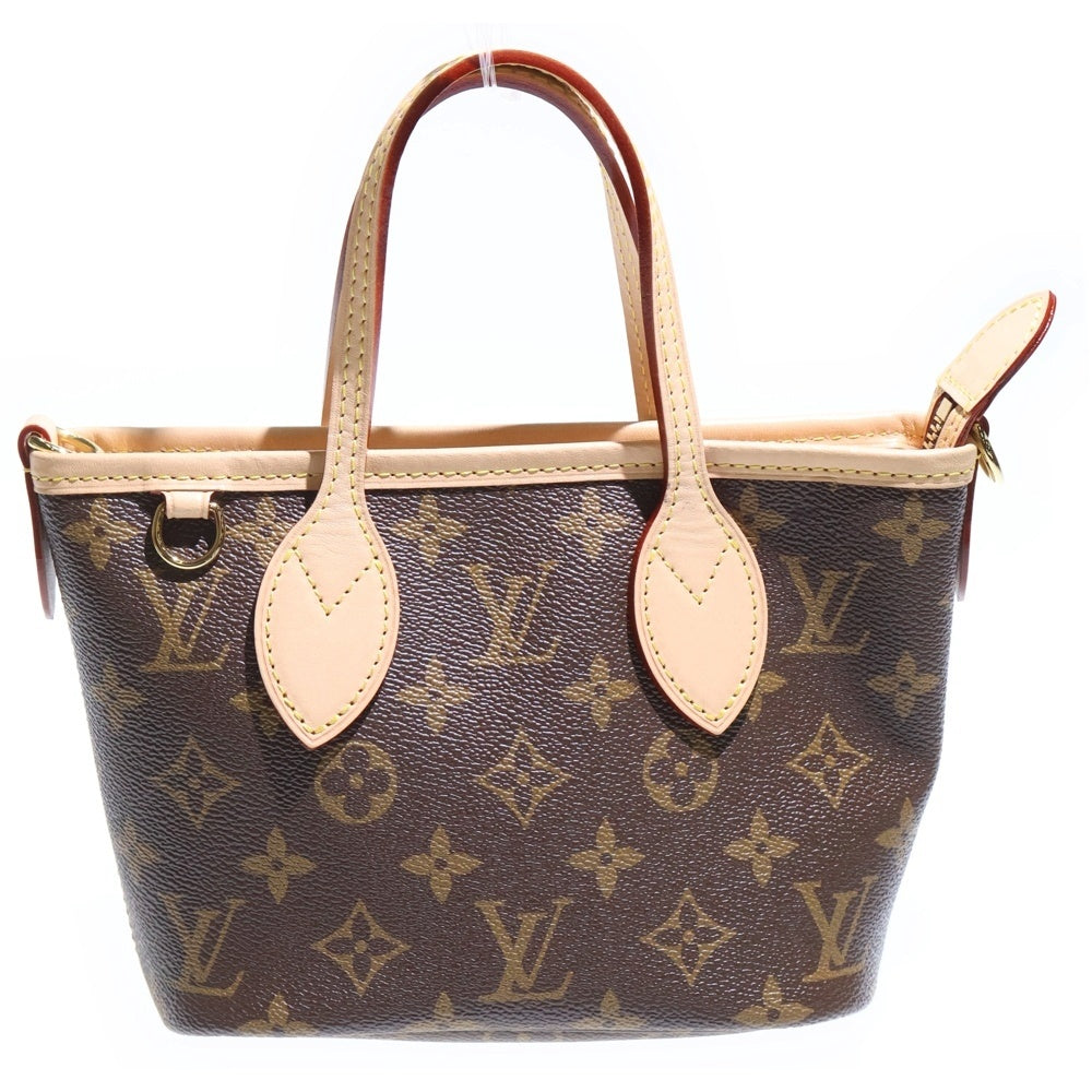 LOUIS VUITTON(ルイヴィトン) モノグラム ネヴァーフルBB 2WAYバッグ ショルダーバッグ ハンドバッグ ブラウン レザー×PVC ゴールド金具 M46705