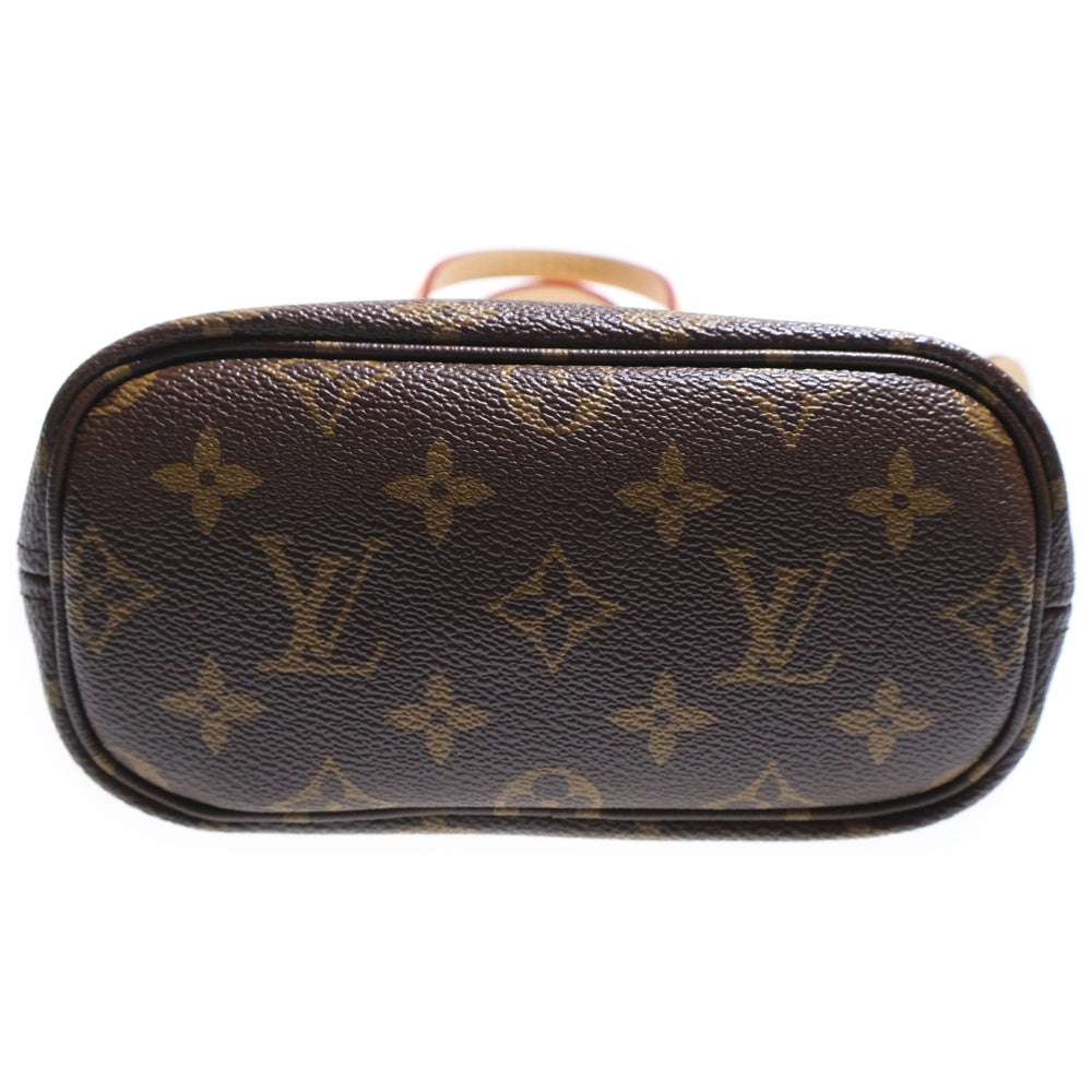 LOUIS VUITTON(ルイヴィトン) モノグラム ネヴァーフルBB 2WAYバッグ ショルダーバッグ ハンドバッグ ブラウン レザー×PVC ゴールド金具 M46705