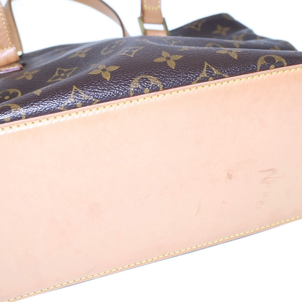 LOUIS VUITTON(ルイヴィトン) モノグラム カバ・ピアノ ハンドバッグ ミニトートバッグ ブラウン レザー×PVC ゴールド金具 M51148