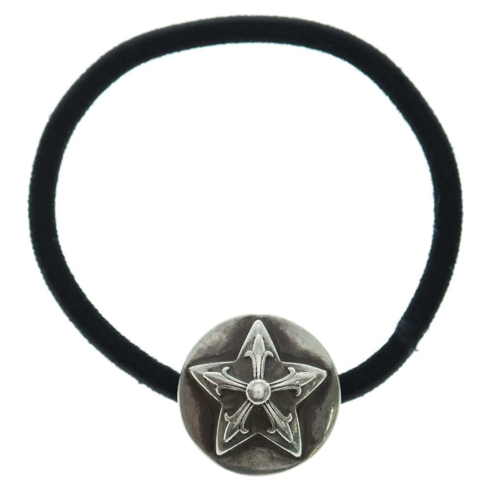 CHROME HEARTS(クロムハーツ) HAIRBAND スターボール ヘアバンド ヘアゴムコンチョ シルバー BCA409
