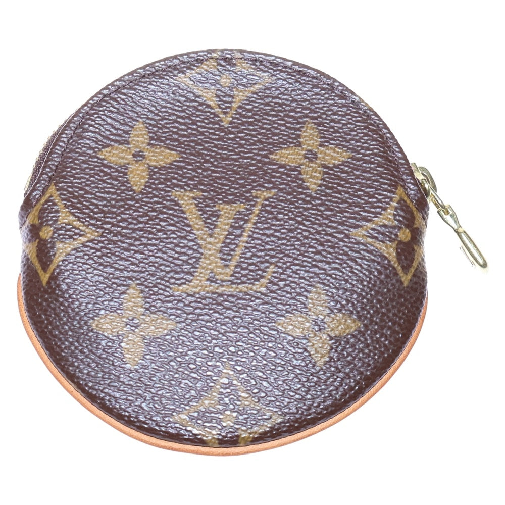 LOUIS VUITTON(ルイヴィトン) モノグラム ポルトモネ ロン コインケース小銭入れ ブラウン PVCレザー M61926