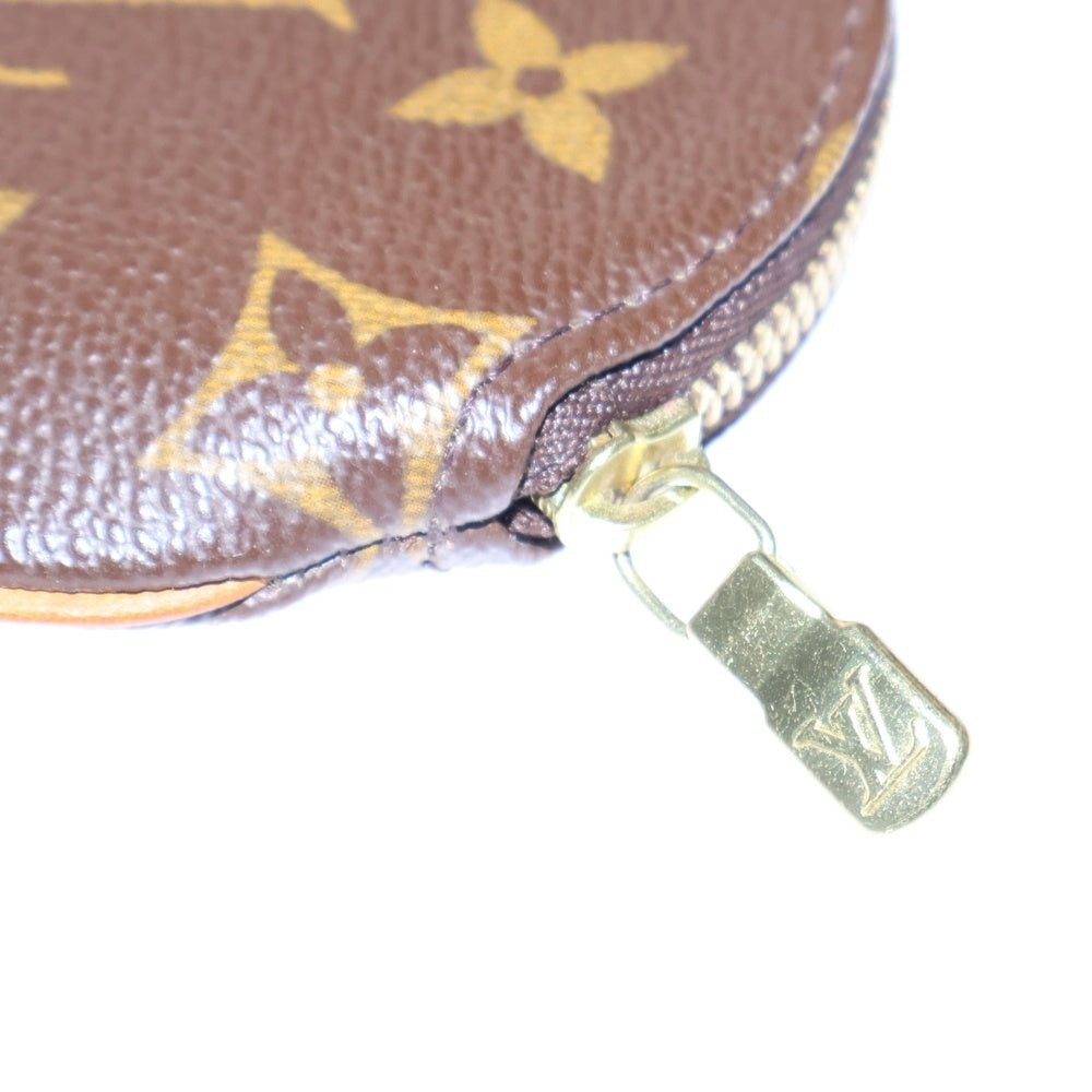 LOUIS VUITTON(ルイヴィトン) モノグラム ポルトモネ ロン コインケース小銭入れ ブラウン PVCレザー M61926