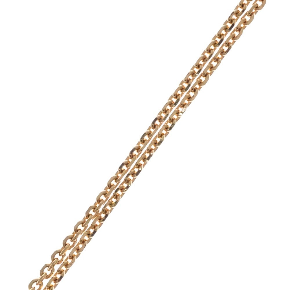 Christian Dior(クリスチャンディオール) CLAIR D LUNE CDロゴ ラインストーンネックレス パール ペンダント チェーン ゴールド