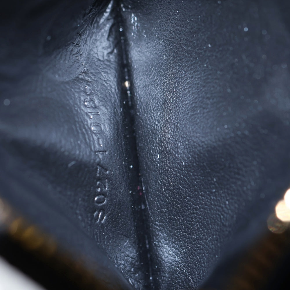 TOM FORD(トムフォード) TFロゴプレート レザー フラグメント カード コイン ケース ゴールド金具 ブラック 123S0271-CL083G-1N001