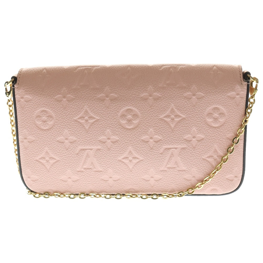 LOUIS VUITTON(ルイヴィトン) モノグラムアンプラント ポシェット・フェリシー ローズプードル ショルダーバッグ ショルダーウォレット ピンク レザー ゴールド金具 M82608