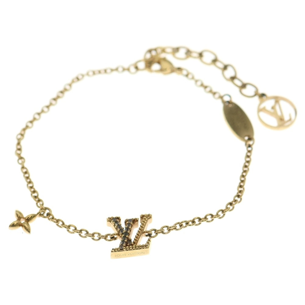 LOUIS VUITTON(ルイヴィトン) LVアイコニック フラワー ブレスレット チェーン ゴールド M0942A