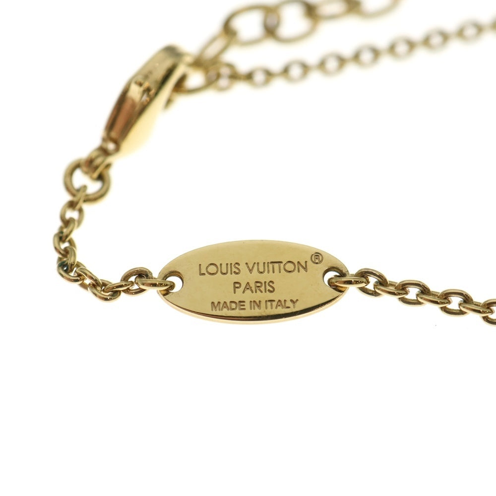 LOUIS VUITTON(ルイヴィトン) LV フローラグラム ネックレス ペンダント チェーン ゴールド M00981