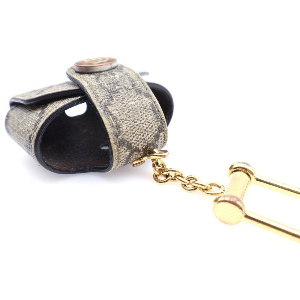 GUCCI(グッチ) GGスプリーム AirPods ケース ベージュ ゴールド金具 631683