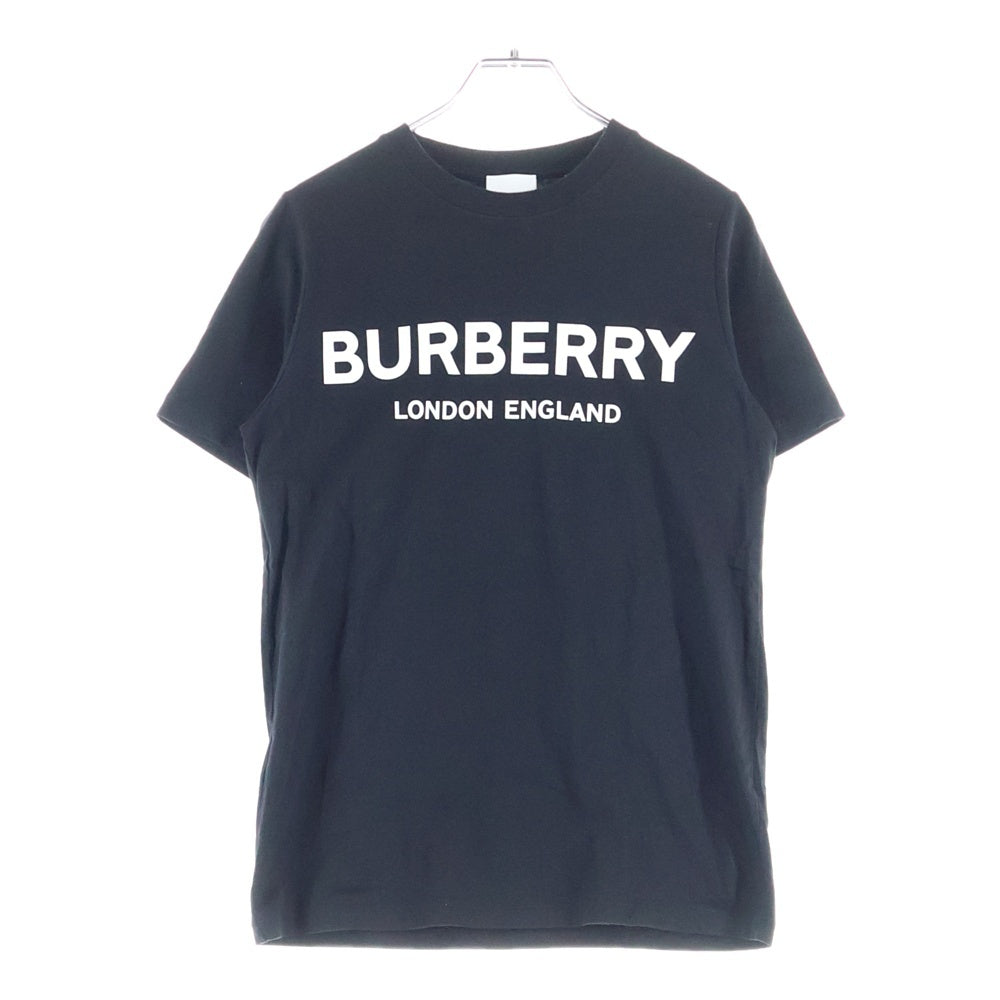 BURBERRY(バーバリー) ロゴプリント クルーネック 半袖Tシャツ カットソー ブラック キッズ/レディース 8008881