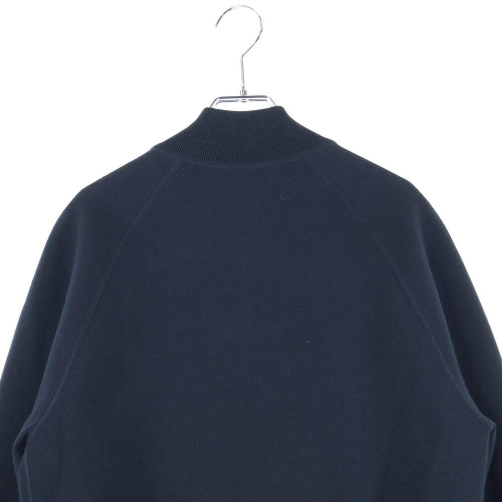 LOUIS VUITTON(ルイヴィトン) 21SS リバーシブル モノグラム トラックブルゾン ウールニット ジップアップ ボンバージャケット ブラック RM211M ZMA HKN05W