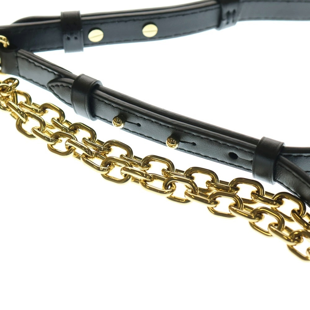 LOUIS VUITTON(ルイヴィトン) アトランティスBB モノグラムリバース PVC レザー 2WAY ハンド チェーン ショルダーバッグ ゴールド金具 ブラウン/ブラック M46816