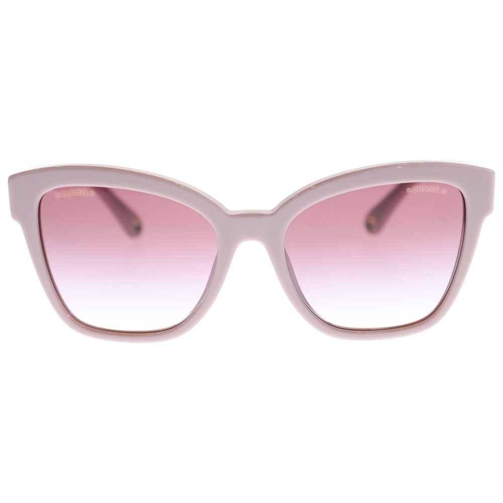 CHANEL(シャネル) ココマーク サングラス ビーズチェーン ピンク レジン アイウェア 5487-A