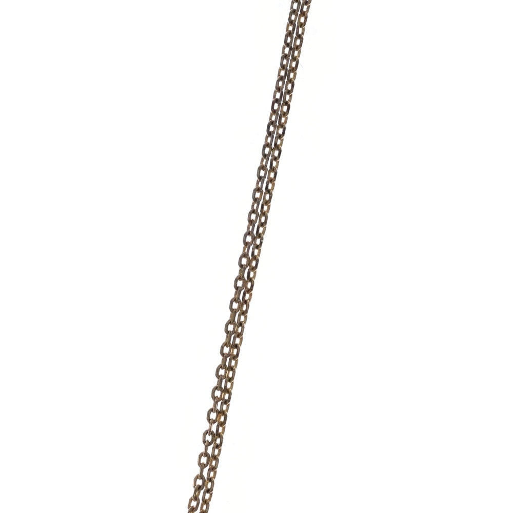 Christian Dior(クリスチャンディオール) Clair D Lune ネックレス ペンダント チェーン ゴールド クリスタル×レジンパール GP