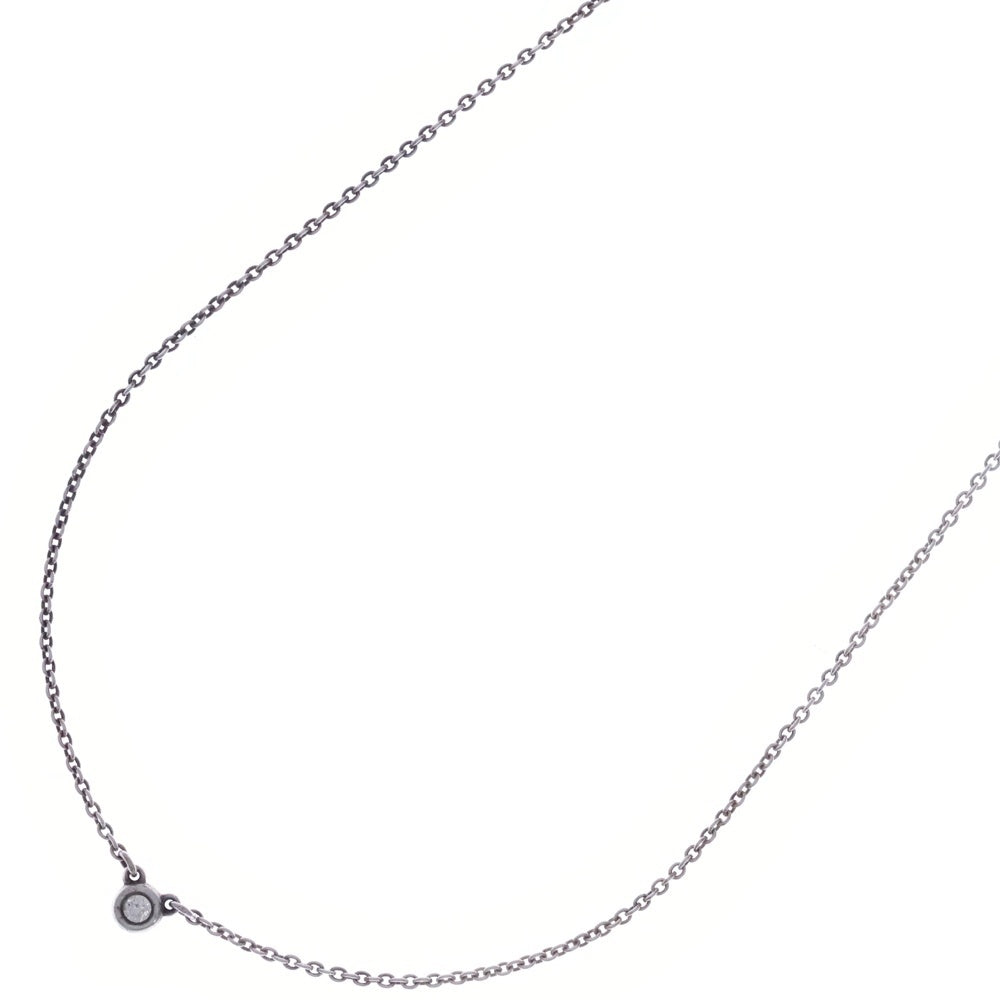 TIFFANY & Co.(ティファニー) バイザヤード ダイヤ ネックレス ペンダント シルバー SV925 レディース