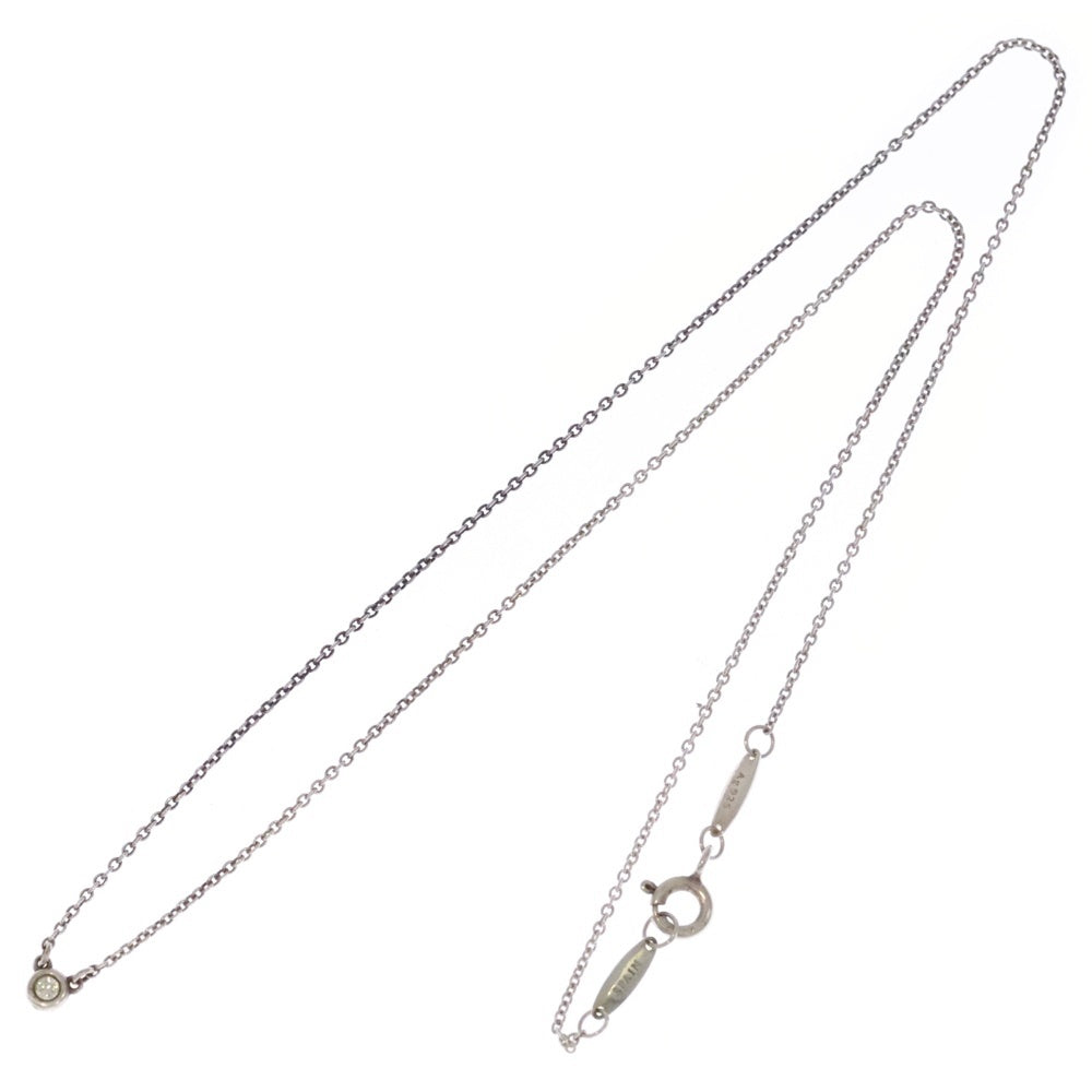 TIFFANY & Co.(ティファニー) バイザヤード ダイヤ ネックレス ペンダント シルバー SV925 レディース