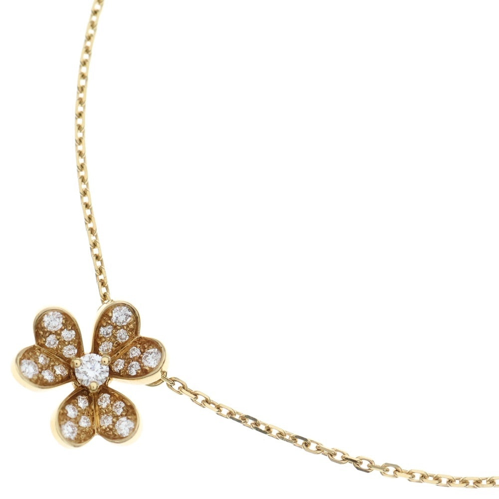 Van Cleef & Arpels(ヴァンクリーフアンドアーペル) フリヴォル ミニダイヤネックレス Au750 K18 ゴールド ペンダント VCARP24000