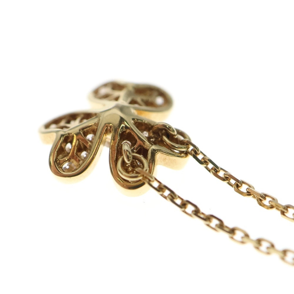 Van Cleef & Arpels(ヴァンクリーフアンドアーペル) フリヴォル ミニダイヤネックレス Au750 K18 ゴールド ペンダント VCARP24000