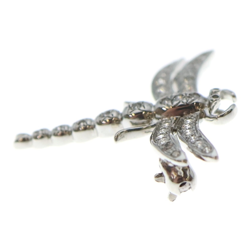 TIFFANY & Co.(ティファニー) Pt950 ドラゴンフライブローチ ピンバッジ シルバー 3.1g