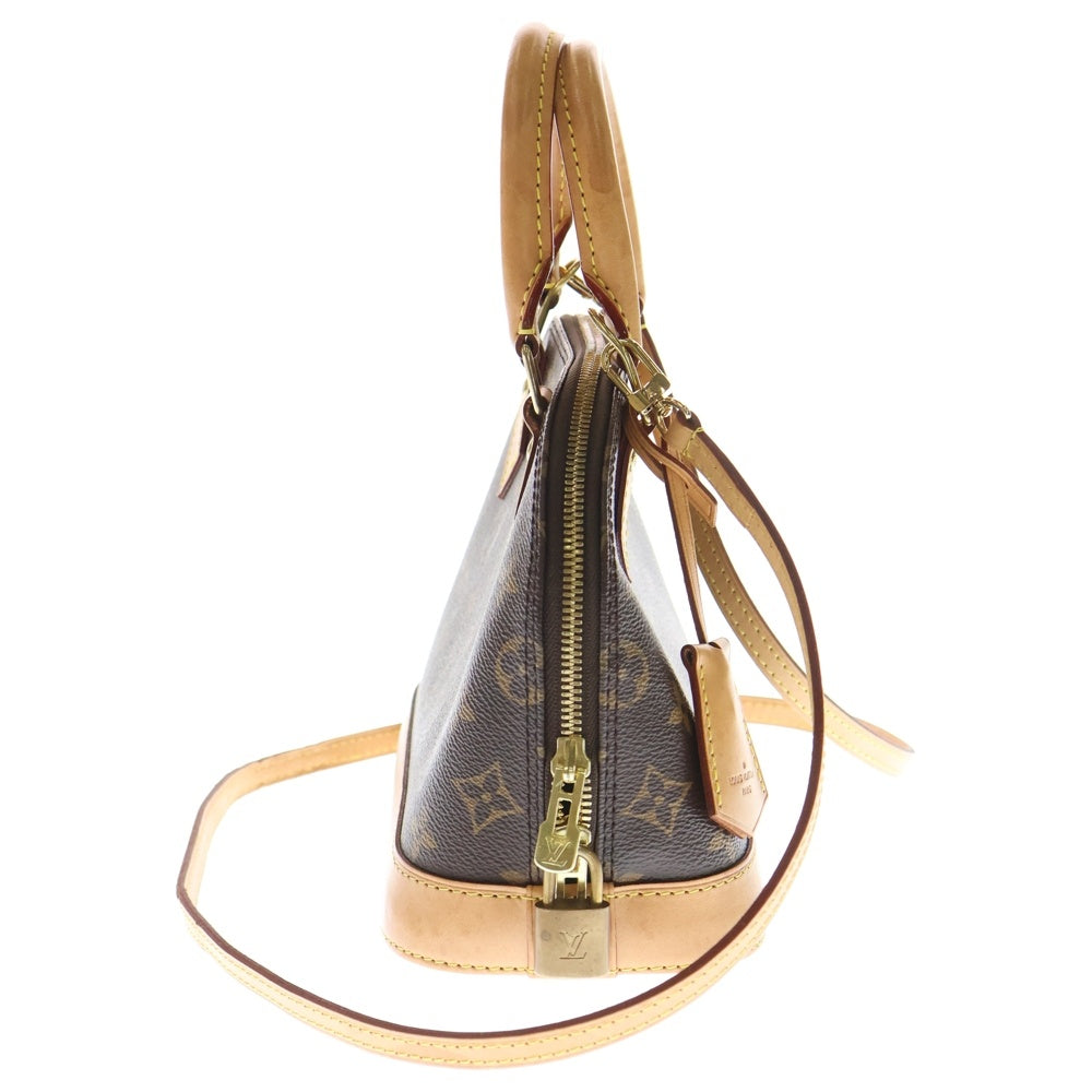 LOUIS VUITTON(ルイヴィトン) モノグラム アルマBB 2WAYハンドバッグ ショルダーバッグ ブラウン M46990