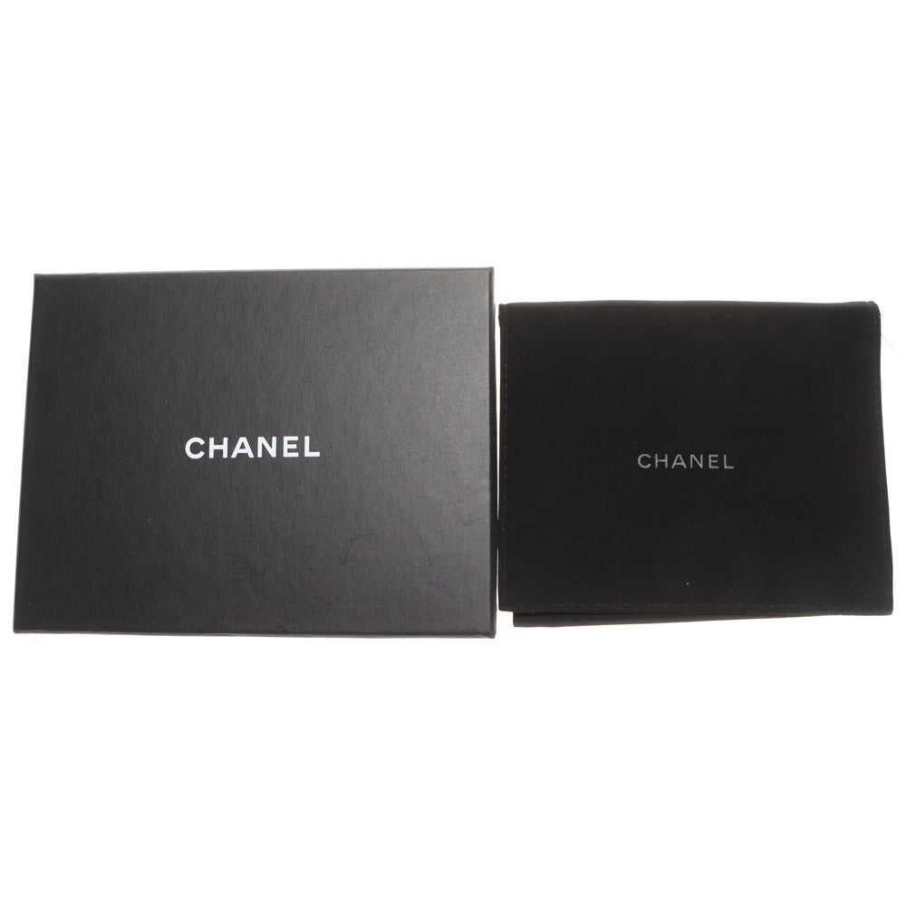 CHANEL(シャネル) マトラッセ カードケース フラグメントケース コインケース 小物入れ ターコイズブルー キャビアスキン A84105 シルバー金具 レディース